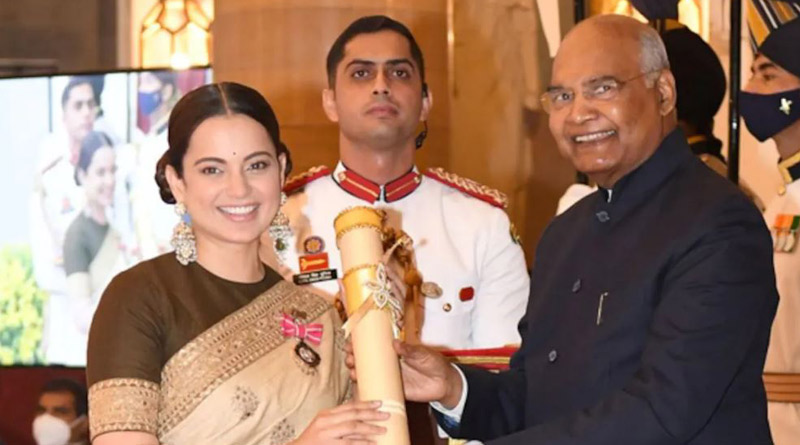 DCW chief urges President to withdraw Kangana Ranaut's Padma Shri over 'bheek' row | Sangbad Pratidin