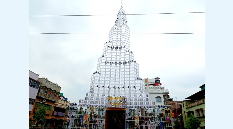 Now 'Burj Khalifa' in Krishnanagar Jagadhatri Puja 2021 | Sangbad Pratidin