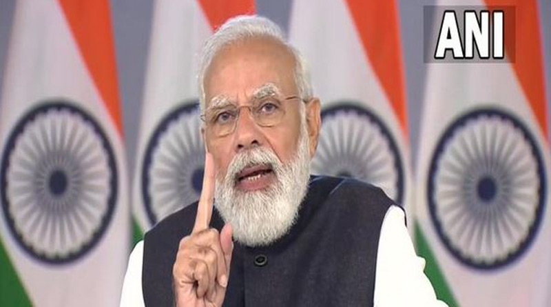 'We have to keep taking precautions against COVID-19' in the wake of the new variant', says PM Modi on Mann Ki Baat। Sangbad Pratidin