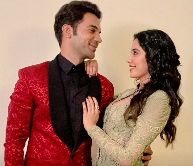 Rajkummar and Janhvi