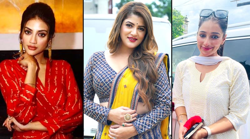 Here is how Nusrat and Sayantika reacted on Srabanti Chatterjee leaving BJP | Sangbad Pratidin