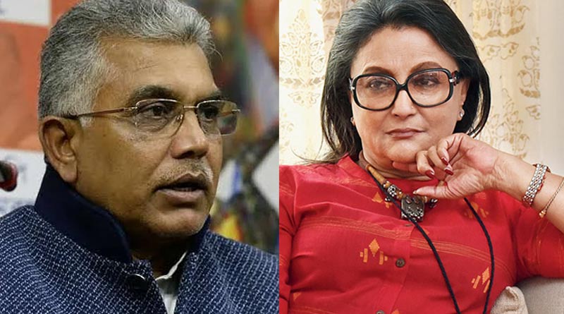 BJP MP Dilip Ghosh slams Aparna Sen over BSF issue | Sangbad Pratidin