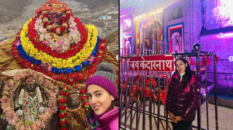 Sara Ali Khan gets brutally trolled as she visited Kedarnath temple | Sangbad Pratidin