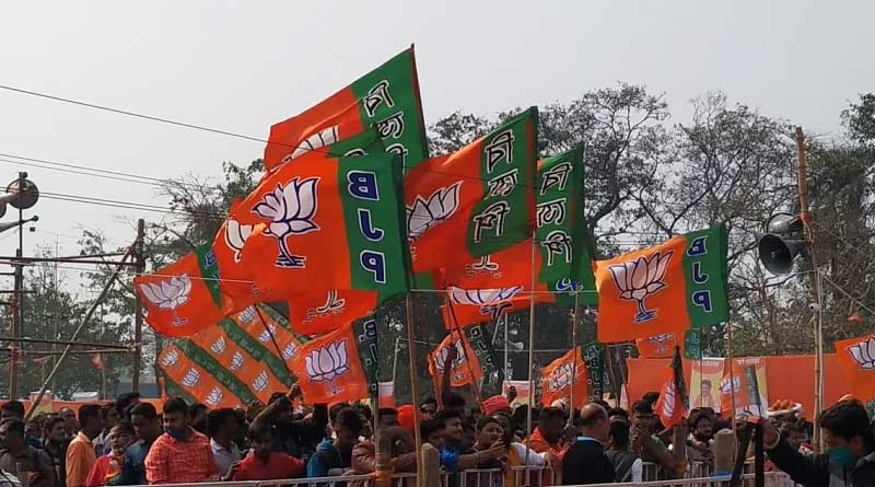 BJP MLA and six others arrested in Chandannagar allegedly violationg COVID norms during election campaign | Sangbad Pratidin