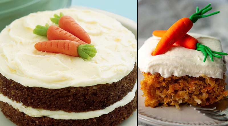 Here are recipe of mouth watering delicious carrot cake । Sangbad Pratidin