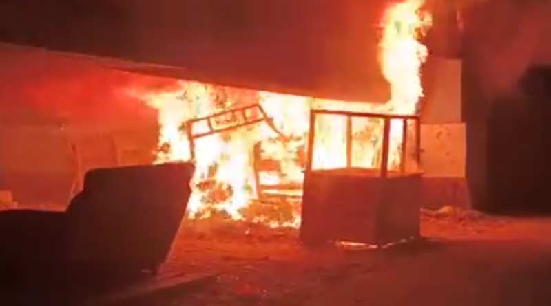 Massive fire in Alipurduar, 1 people died | Sangbad Pratidin