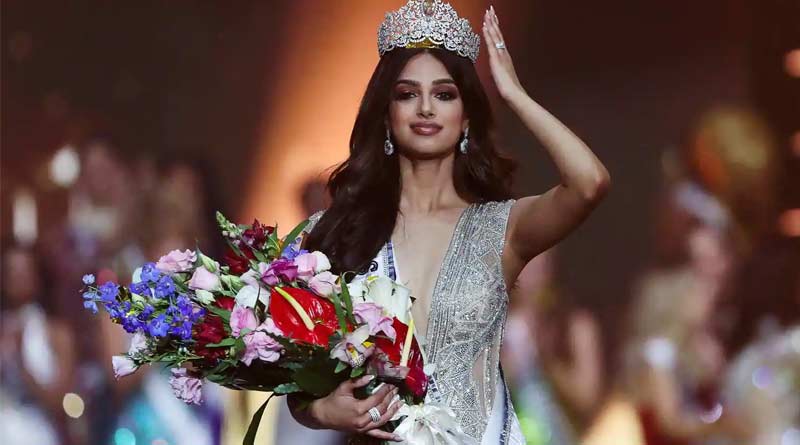 After 21 years India's Harnaaz Sandhu is the new Miss Universe । Sangbad Pratidin