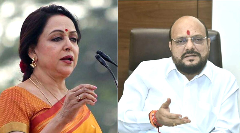 Shiv Sena's Gulabrao Patil compares roads of his Constituency with Hema Malini's Cheeks | Sangbad Pratidin