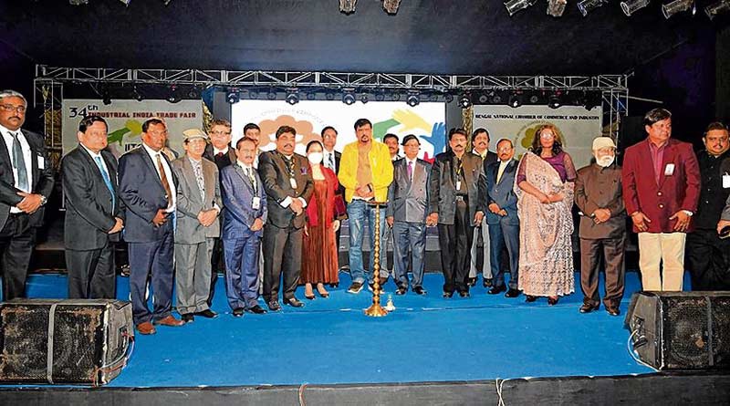 Minister Sujit Basu and Malay Ghatak attends BNCCI trade fair | Sangbad Pratidin