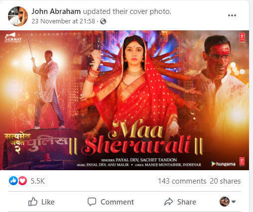 John FB post