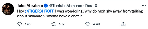 Tweet of John
