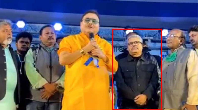 Prabir Ghosal shares stage with Madan Mitra in Hooghly, sparks speculation of him to return in TMC | Sangbad Pratidin
