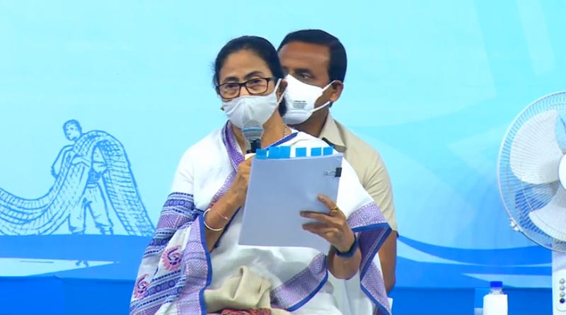Mamata Banerjee holds administrative meet at Netaji Indoor Stadium | Sangbad Pratidin