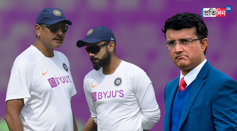 Ex-India coach Ravi Shastri reacts to Virat's remarks in explosive presser | Sangbad Pratidin