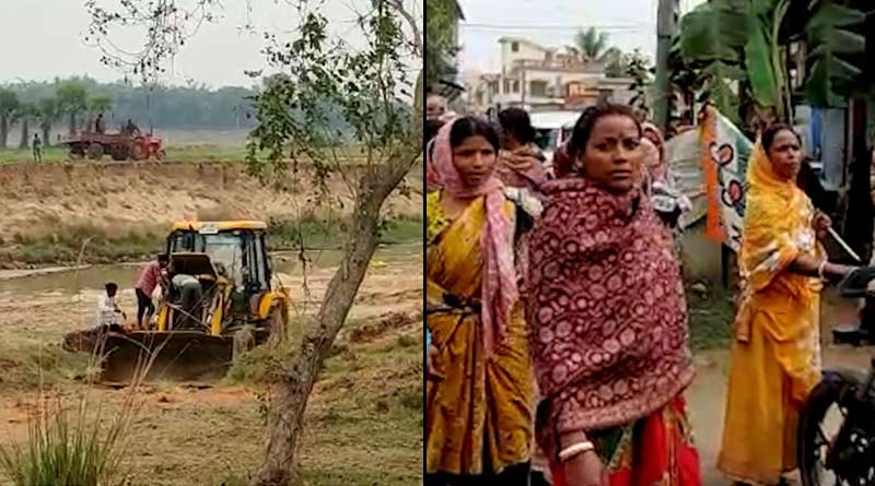 Firing between two groups in clash while capturing land beside Kopai river in Bolpur, 3 injured | Sangbad Pratidin