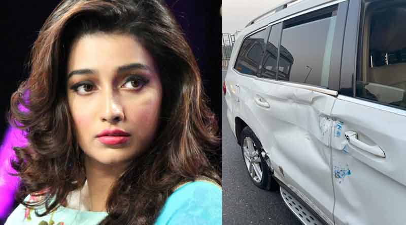 TMC leader Sayantika Banerjee injured due to an accident in Paschim Bardhaman | Sangbad Pratidin