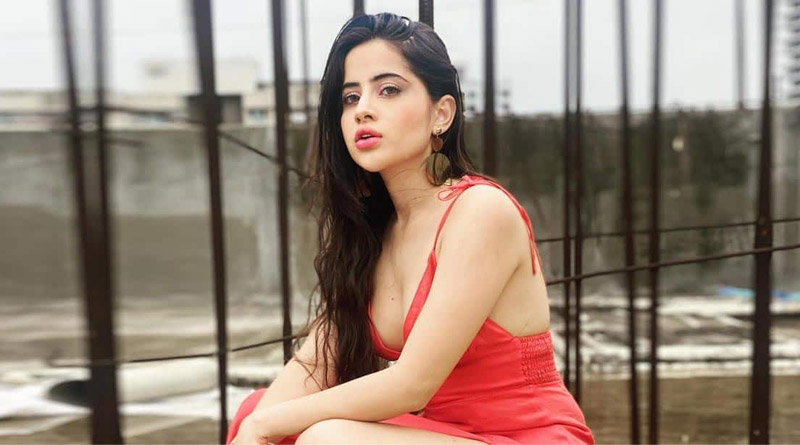 Urfi Javed Trolled For Posting Video in Hot Plunging Neckline Red Dress