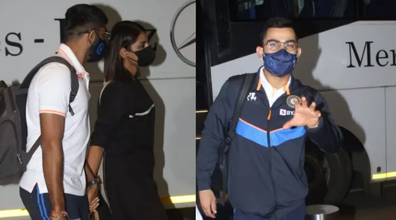 Virat Kohli requests paps to not click pics | Sangbad Pratidin