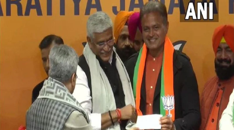 Former Indian cricketer Dinesh Mongia joined BJP today | Sangbad Pratidin
