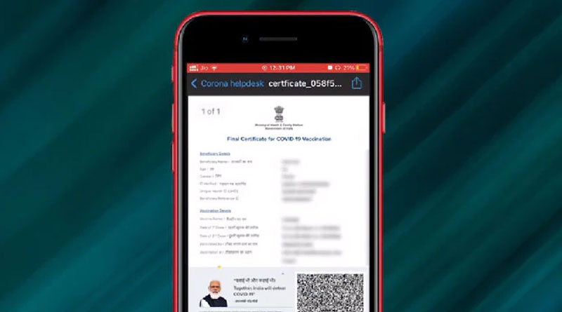 Booster dose certificate will come on smartphones Center said to states | Sangbad Pratidin