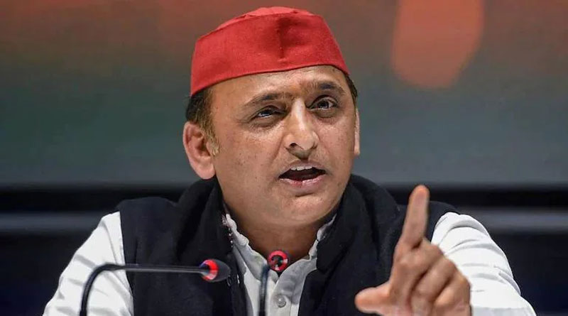 Akhilesh Yadav Says, BJP 'spreading' Covid by handing out pamphlets | Sangbad Pratidin