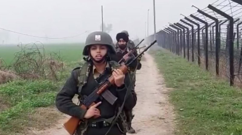 BSF releases a video commemorating our Republic Day, sparks controversy। Sangbad Pratidin