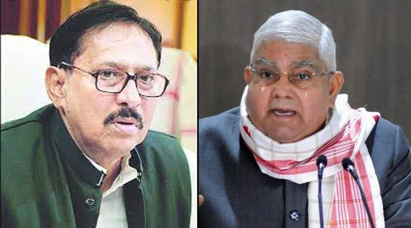 West Bengal governor Jagdeep Dhankhar calls on Assembly speaker | Sangbad Pratidin