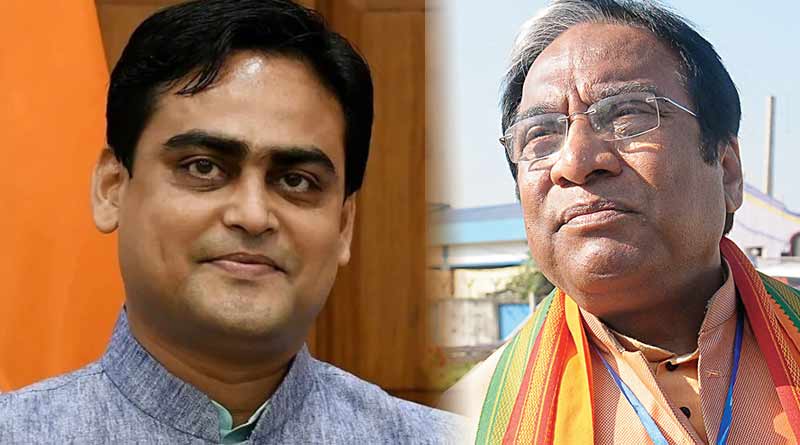 BJP Leader Jayprakash Majumder meets Shantanu Thakur at thakurbari | Sangbad Pratidin