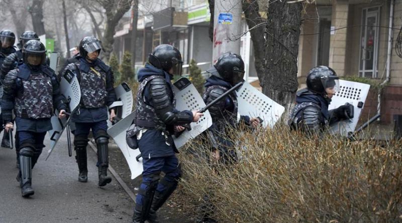 Dozens of protesters killed in Kazakhstan, 12 police dead | Sangbad Pratidin