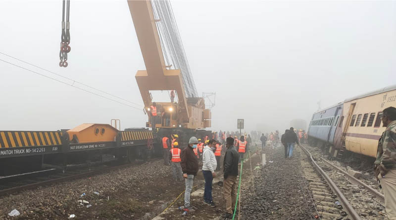 North Bengal Train Accident: Death toll rises to 9 in the accident of Bikaner Express at Moynaguri, North Bengal | Sangbad Pratidin