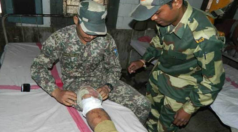 Clashes between BSF and villagers over beef processing in Tripura, atleast 4 injured including one jawan | Sangbad Pratidin