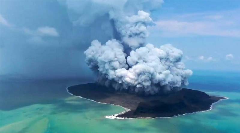 Tonga could be cut off from rest of the world for weeks after tsunami | Sangbad Pratidin