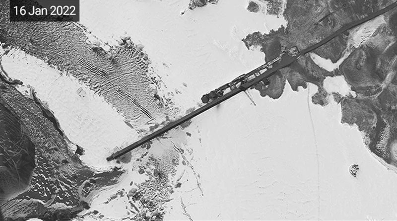China's Race In Winter To Finish Illegal Bridge Over Pangong Lake | Sangbad Pratidin