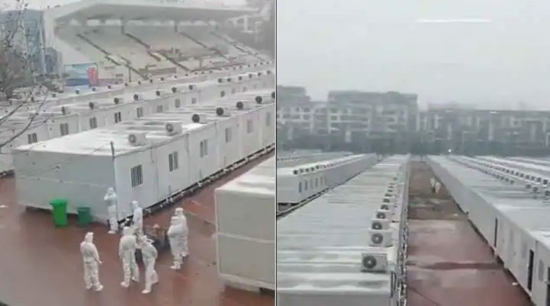 Covid Positive People Forced To Live In the Metal Boxes in China | Sangbad Pratidin