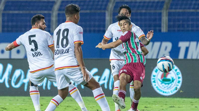 ATK Mohun Bagan wins in Derby match against SC East Bengal in ISL | Sangbad Pratidin