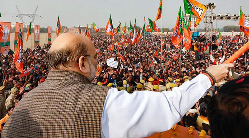 Amit Shah to Akhilesh Yadav In Ayodhya, Why Lord Ram Have To Stay In Tent | Sangbad Pratidin