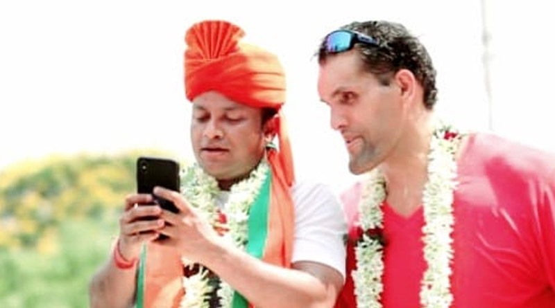 'The great Khali' may Campaign for BJP in West Bengal Civic Polls | Sangbad Pratidin
