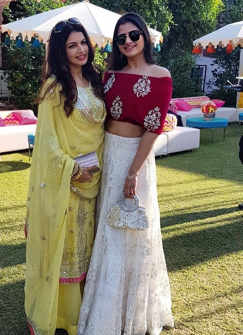 Bhagyashree and her daughter