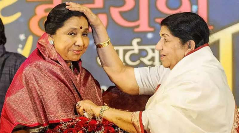 Asha Bhoshle shared childhood pic with sister Lata Mangeshkar | Sangbad Pratidin
