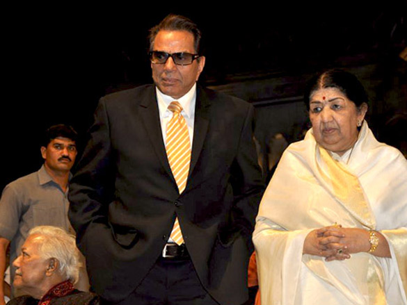 Dharmendra with Lata