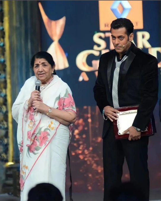 Lata with Salman