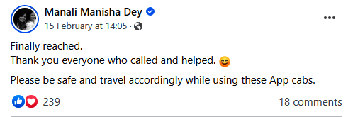 Manali FB Post