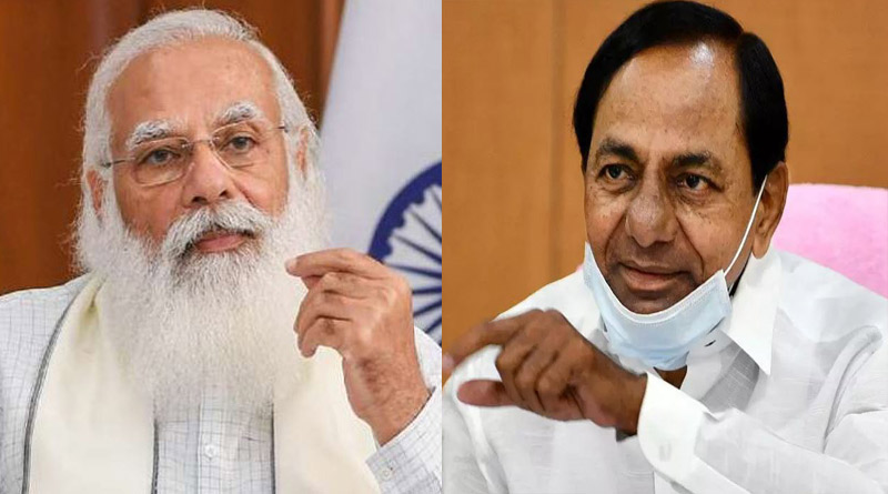 Telangana CM KCR attacks PM Modi, creates controversy। Sangbad Pratidin