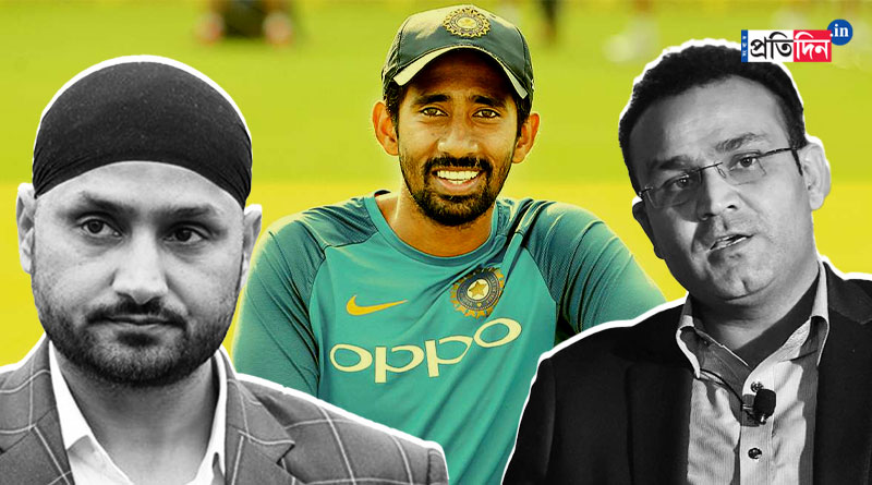 Sehwag, Harbhajan back Wriddhiman Saha over threatening messages | Sangbad Pratidin