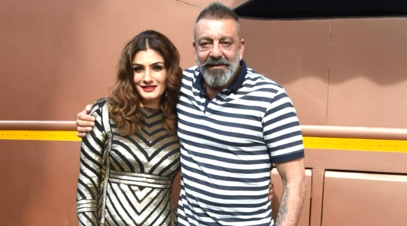 Sanjay Dutt, Raveena Tandon in in rom-com drama Ghudchadi | Sangbad Pratidin