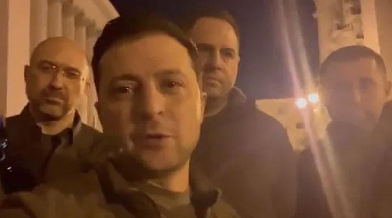 Ukraine President in new video says we are all here defending our independence