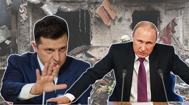 Russian president Vladimir Putin says special operation will only stop if Kremlin's demands are met