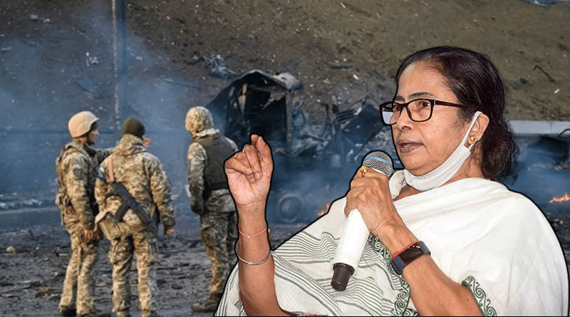 CM Mamata Banerjee slams Central govt over bring back students from Ukraine | Sangbad Pratidin