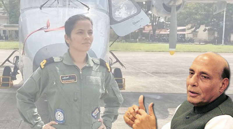 women pilots will be regularly recruited in the Indian Air Force Says Rajnath Singh | Sangbad Pratidin