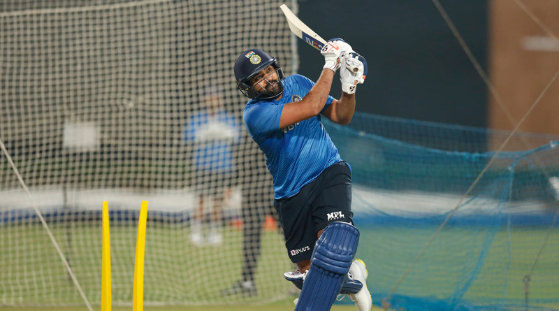 Shreyas Iyer learns how to pull from Captain Rohit Sharma | Sangbad Pratidin